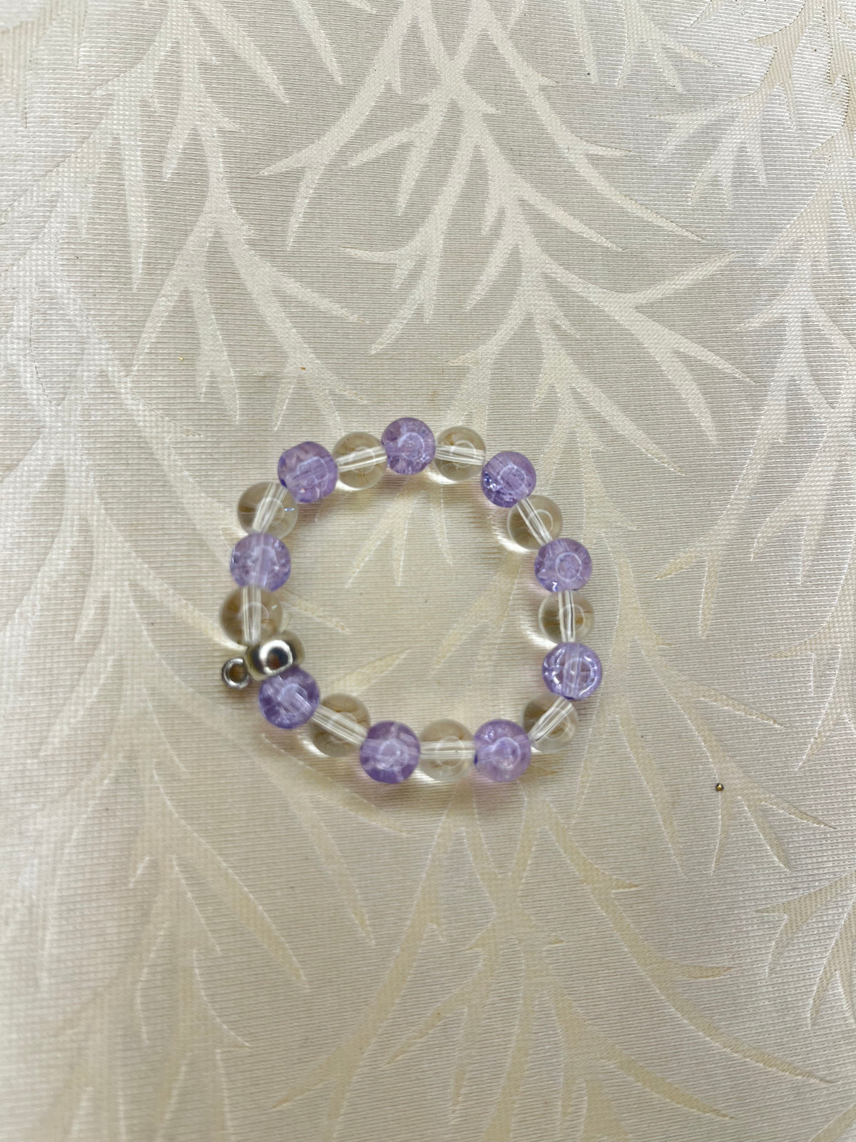 Lavender Crystal Glow Bracelet ✨