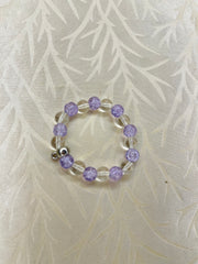 Lavender Crystal Glow Bracelet ✨