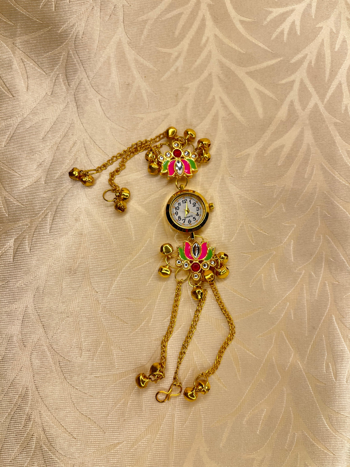 Royal Lotus Charm Watch ✨