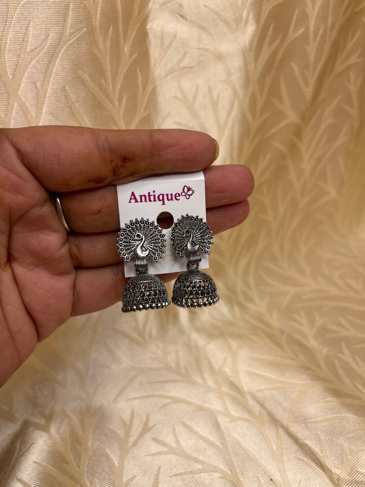 Peacock Jhumka 🦚