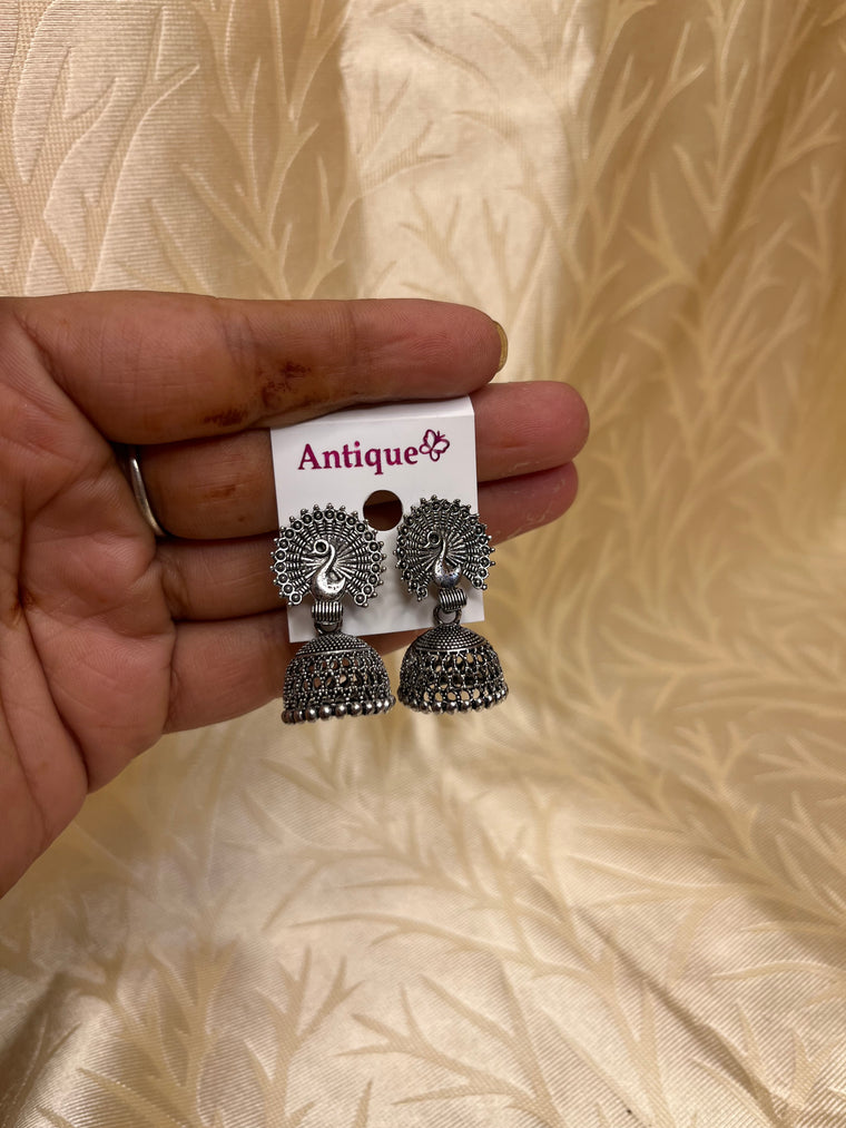 Peacock Jhumka 🦚