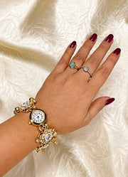Golden Heritage Charm Watch ✨