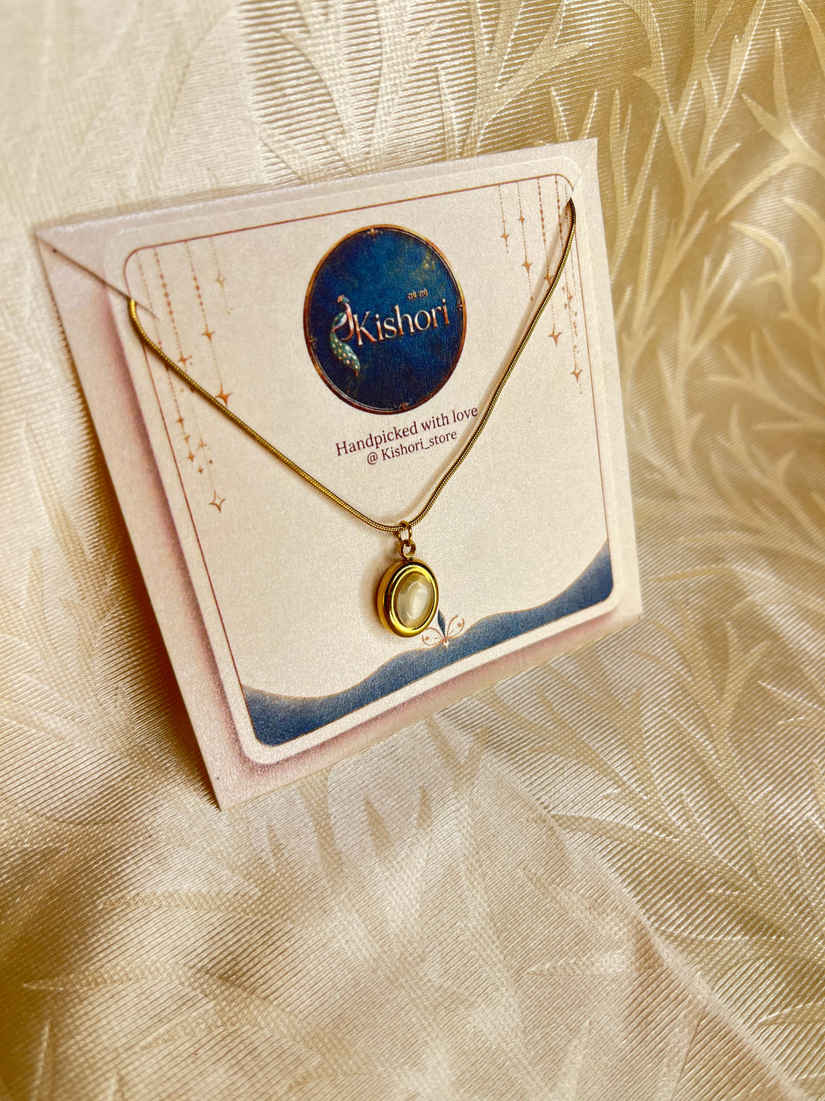 Moonlit Pearl Necklace 🌙
